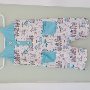 Pete & Lucy Safari Romper 18-24m.